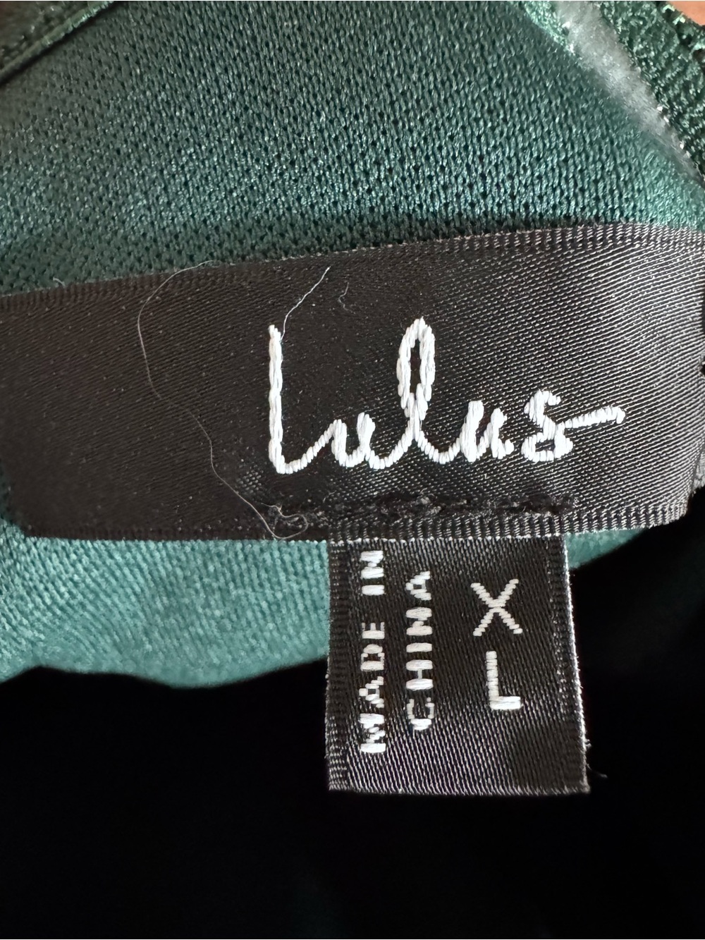 Lulus Jehona Emerald Green Pleated Tiered Maxi Dress - Size XL - Picture 9 of 12